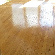 refinished hardwood floor